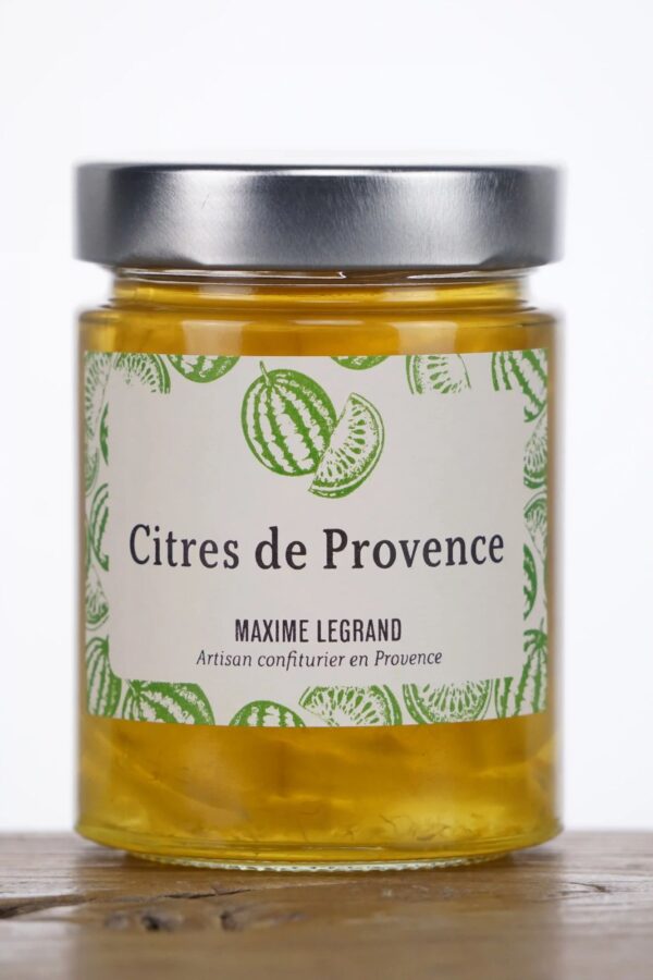 maxime-legrand-zitrusmarmelade Marmelade de Cédrat de Provence