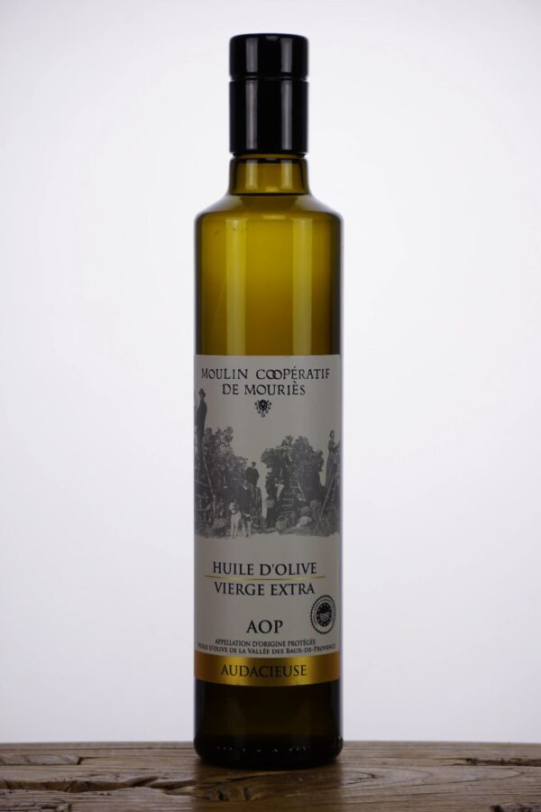 mouries-olivenoel-audacieuse Huile d'Olive Vierge Extra L'Audacieuse