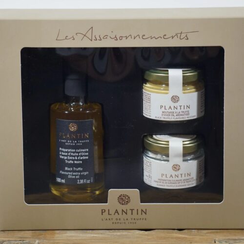 Coffret Trio Huile, Sel et Moutarde