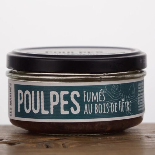 Poulpe fumé au bois de hêtre