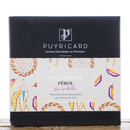 Chocolat Noir Pure Origine Pérou Équitable