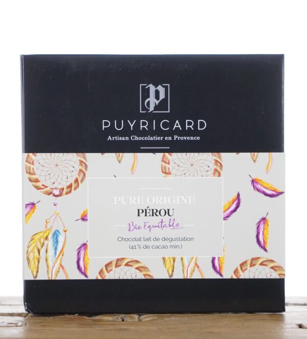 Chocolat Noir Pure Origine Pérou Équitable
