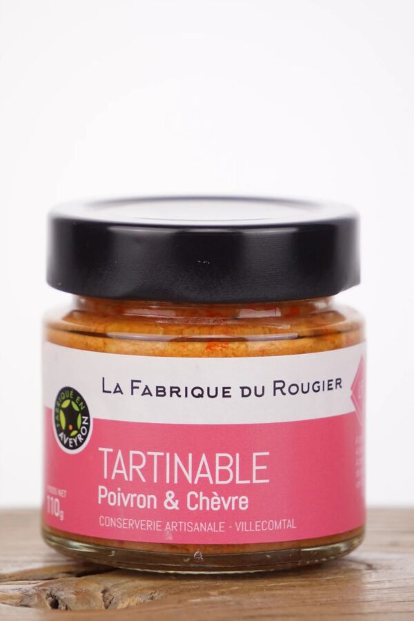 Tartinable Poivron et Chèvre