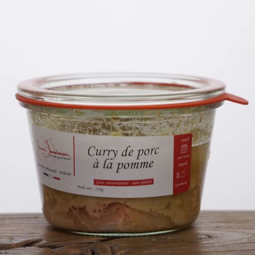 Curry de porc à la pomme