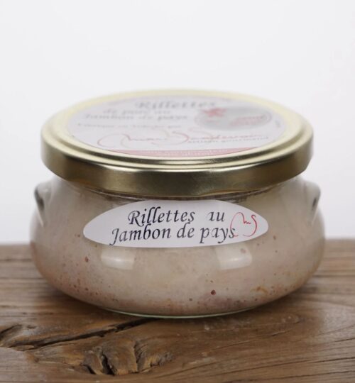 sandevoir-schweinerillettes-land-schinken Rillettes de Porc au Jambon de Pays
