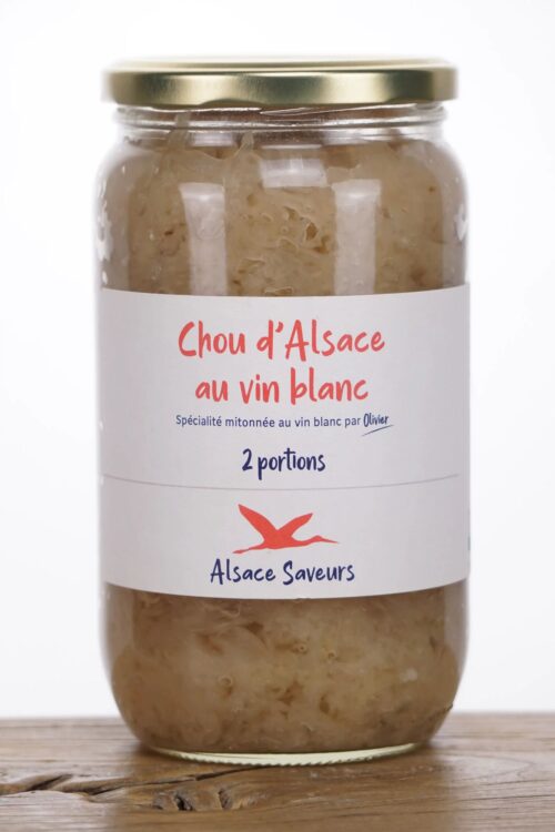 Chou d'Alsace au vin blanc