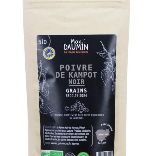 Poivre de Kampot noir