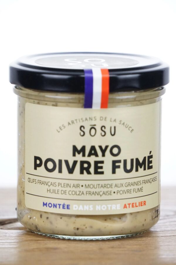 sosu-mayonnaise-pfeffer-geraeuchert Mayonnaise au Poivre Fumé