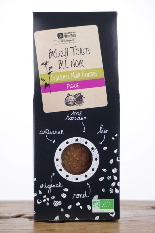 Crackers Toastés Blé Noir à la Figue