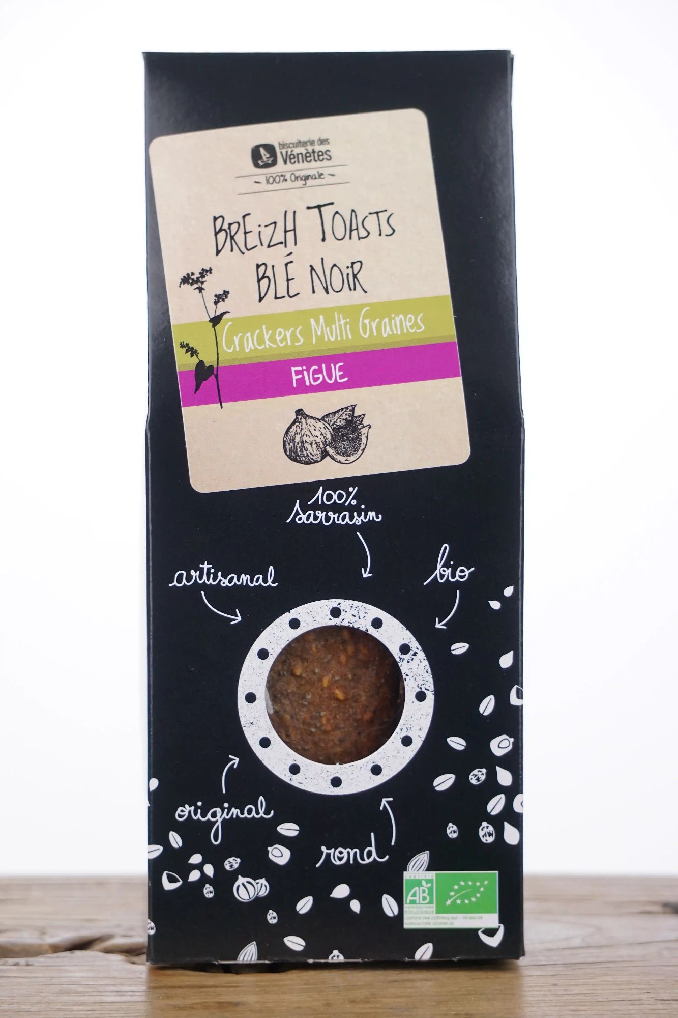 venetes-breizh-toast-feige Crackers Toastés Blé Noir à la Figue