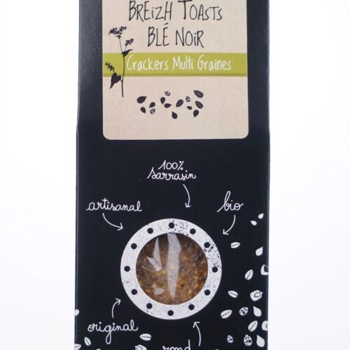 venetes-breizh-toast-multigraines Crackers Toastés Blé Noir Multi-Graines