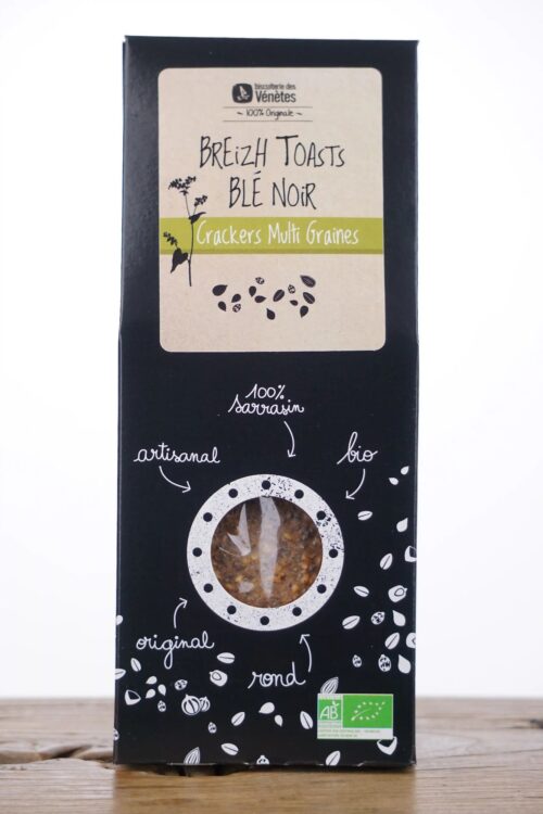 Crackers Toastés Blé Noir Multi-Graines