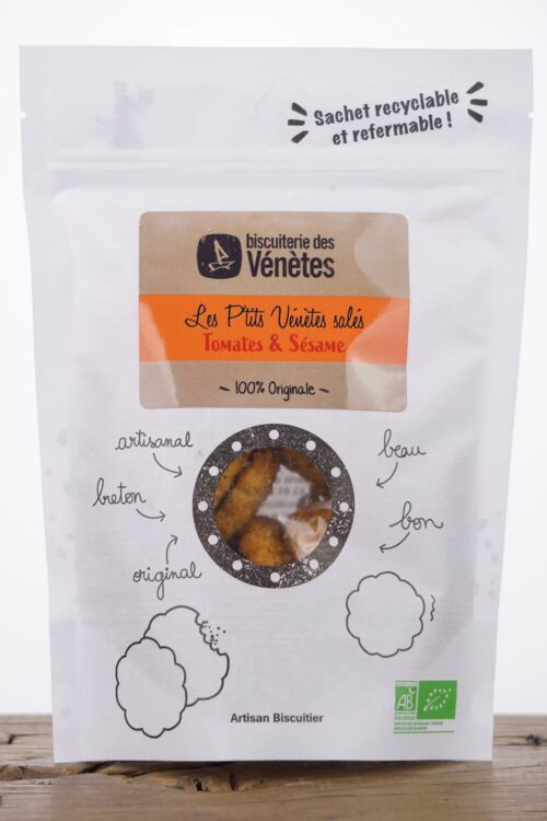 Biscuits Salés Tomates et Sésame
