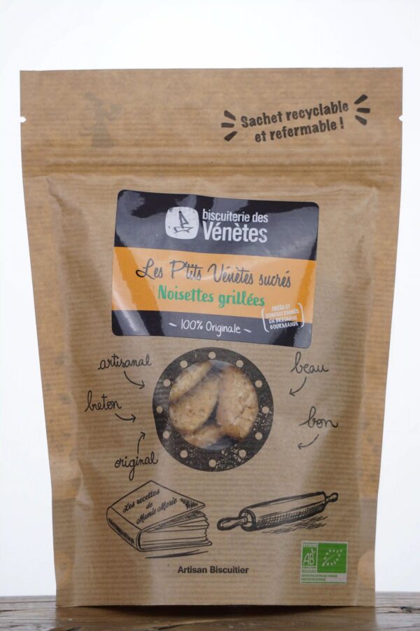 Biscuits Noisettes Grillées Les P'tits Vénètes